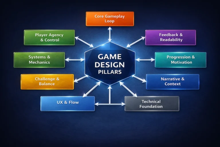 Game Design Pillars - 9 basic pillars of crafting a video-game