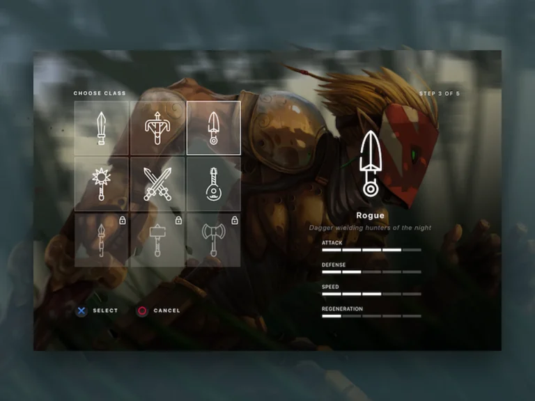 Build/Playstyle ownership in game design
