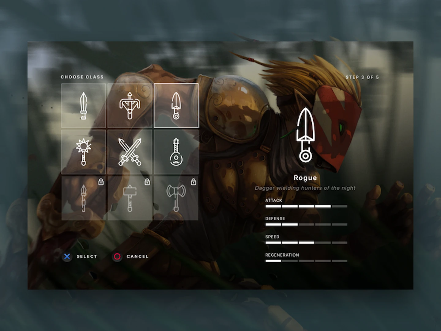 Build/Playstyle ownership in game design