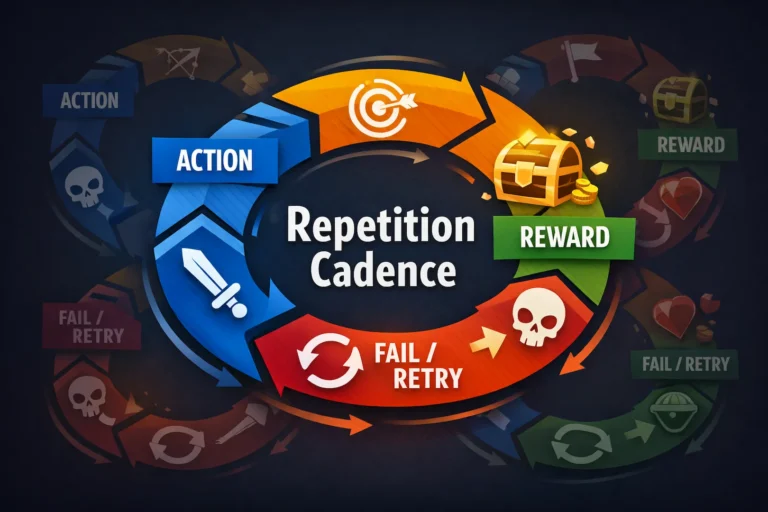 Repetition Cadence in game design